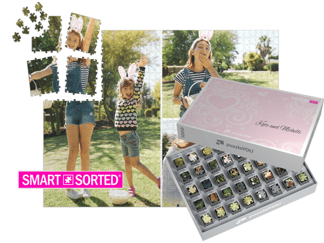 Caja "Amor puro (rosa)"