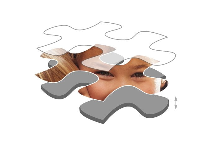 Grosor de las piezas del puzzle