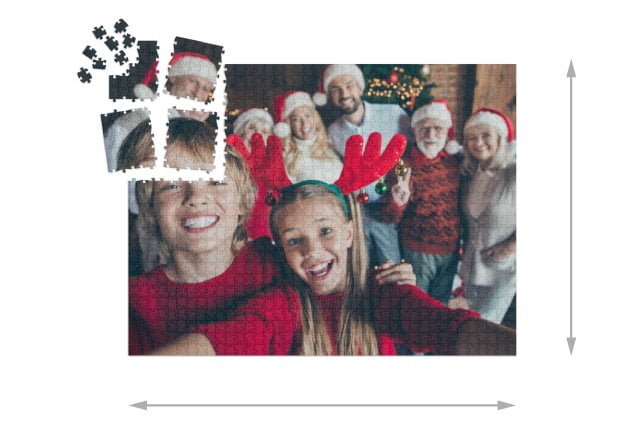 Tamaño del puzzle terminado