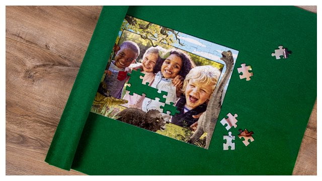 Alfombrilla para el Puzzle-Dinosaurio