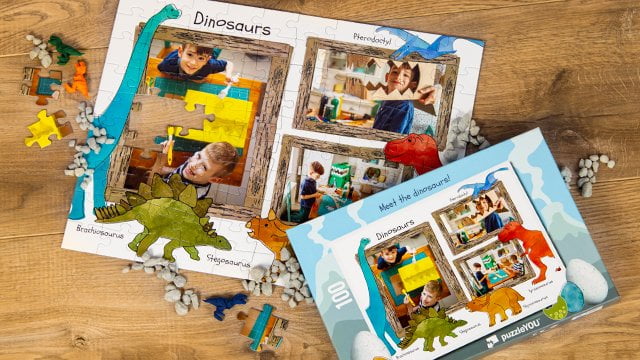 Puzzle para niños con tus propias fotos.