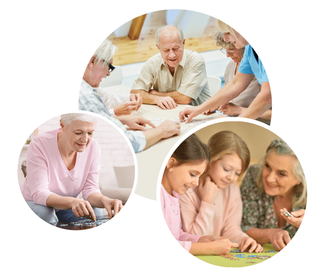 Puzzle para personas mayores